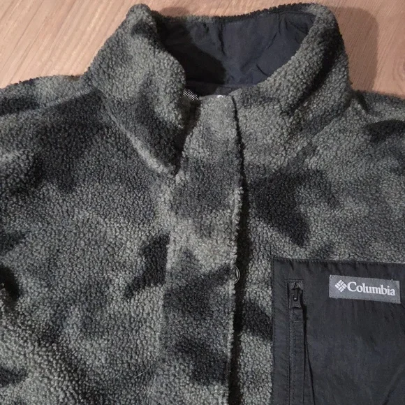 Columbia Panorama Camo Print Fleece Jacket - Picture 4 of 5
